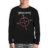 Megadeth - Cryptic Writings Siyah Çocuk Sweatshirt