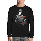 Death Note - Bad Apples Siyah Çocuk Sweatshirt