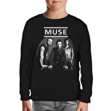 Muse - All Siyah Çocuk Sweatshirt