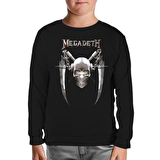 Megadeth - Vic 6 Siyah Çocuk Sweatshirt