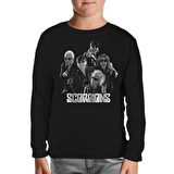 Scorpions - Group Siyah Çocuk Sweatshirt