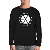 EXO - Exo Land Siyah Çocuk Sweatshirt