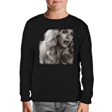 Beyonce - Star Siyah Çocuk Sweatshirt