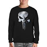 Punisher - Logo 2 Siyah Çocuk Sweatshirt