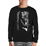 Slipknot - Jim Root Siyah Çocuk Sweatshirt