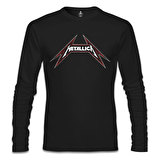 Metallica - Logo Siyah Erkek Sweatshirt