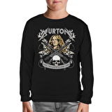 Cliff Burton - To Live Is To Die Siyah Çocuk Sweatshirt