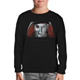 Jissaw - Everywhere Siyah Çocuk Sweatshirt