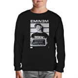 Eminem - Detroit Siyah Çocuk Sweatshirt