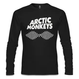 Arctic Monkeys - White Siyah Erkek Sweatshirt