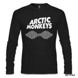 Arctic Monkeys - White Siyah Erkek Sweatshirt