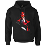 Hellsing - Alucard Siyah Erkek Fermuarsız Kapşonlu