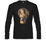 Vikings - Lagertha Siyah Erkek Sweatshirt