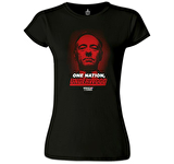 House of Cards - One Nation Siyah Bayan Tshirt