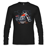 Motosiklet - Ride Extraordinary Siyah Erkek Sweatshirt