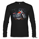 Motosiklet - Ride Extraordinary Siyah Erkek Sweatshirt