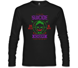 Suicide Squad - Academy Joker Siyah Erkek Sweatshirt