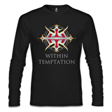 Within Temptation - Logo Siyah Erkek Sweatshirt