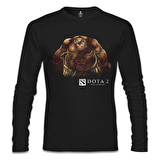 Dota 2 - Pudge Siyah Erkek Sweatshirt