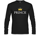 Prince Siyah Erkek Sweatshirt