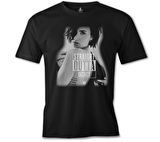 Demi Lovato - Straight Outta Siyah Erkek Tshirt