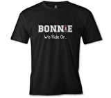 Bonnie and Clyde - Bonnie Siyah Erkek Tshirt