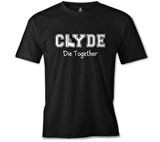 Bonnie and Clyde - Clyde Siyah Erkek Tshirt