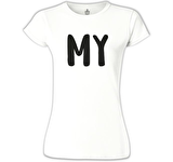 My Hero - My Beyaz Bayan Tshirt