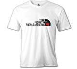 The North Remembers Beyaz Erkek Tshirt