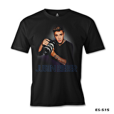 Justin Bieber - Paparazzi Siyah Erkek Tshirt