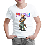 Fortnite - Fennix Beyaz Çocuk Tshirt