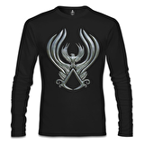 Assassin's Creed - Wings Siyah Erkek Sweatshirt