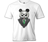 Panda - Bamboo Beyaz Erkek Tshirt