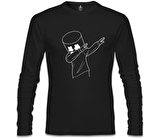 Marshmallow - XX Siyah Erkek Sweatshirt