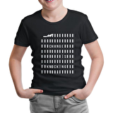 Change is Knocking Siyah Çocuk Tshirt