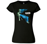 Suede - Night Thoughts Siyah Bayan Tshirt