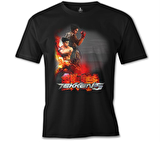Tekken 5 - Punch Siyah Erkek Tshirt