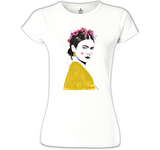 Frida - Shade Beyaz Bayan Tshirt