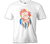 Düş Kapanı - Furry Beyaz Erkek Tshirt