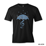 Singin In The Rain - 2 Siyah Erkek Tshirt