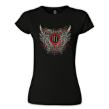 Three Days Grace Siyah Bayan Tshirt