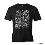 Clown Siyah Erkek Tshirt