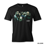 Lost Siyah Erkek Tshirt