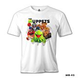 The Muppets Beyaz Erkek Tshirt