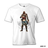 Assassin's Creed IV - Black Flag Beyaz Erkek Tshirt