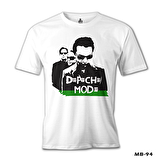Depeche Mode Beyaz Erkek Tshirt