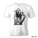 Marilyn Manson Beyaz Erkek Tshirt