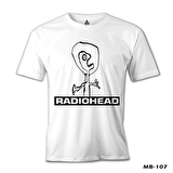 Radiohead Beyaz Erkek Tshirt