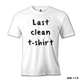 Last Clean Tshirt Beyaz Erkek Tshirt