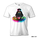 Darth Vader Beyaz Erkek Tshirt
